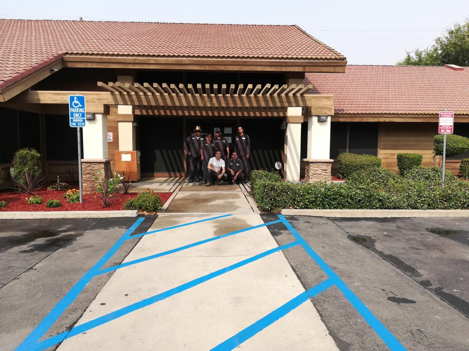 Parking Lot Renovations at Madera Housing Authority Housing Authority