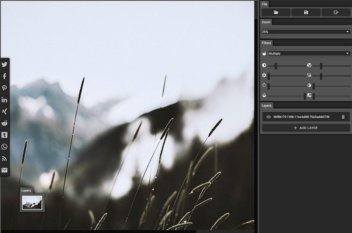 CSS HDR Editor Online HDR Photo Editor Made with Vue.js