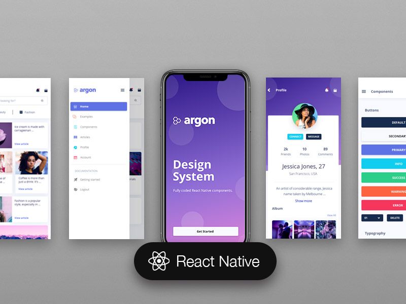 6 Free React Themes You Must Have Made with React by Made with React