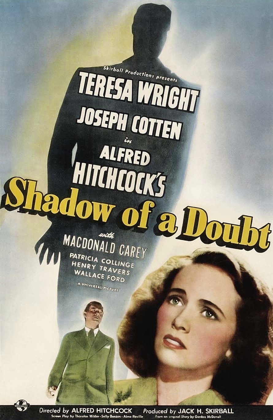 Hitchcock Week SHADOW OF A DOUBT (1943) Madison Film Forum