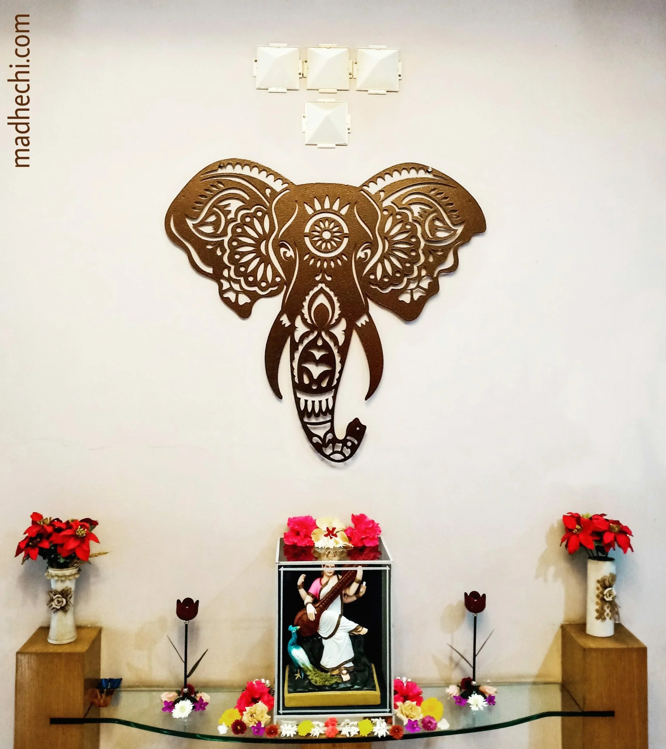 Elephant Wall Hanging Buy Elephant Head Wall Decor Madhechi