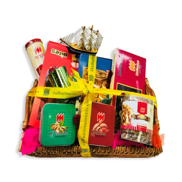 Buy New Year Gift Hampers Online Best Gift Hampers from Madhurima Sweets