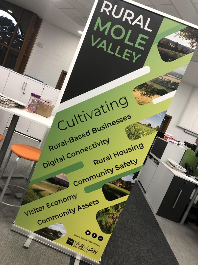 Marketing Materials Design for Mole Valley’s Rural Summit MAD Ideas
