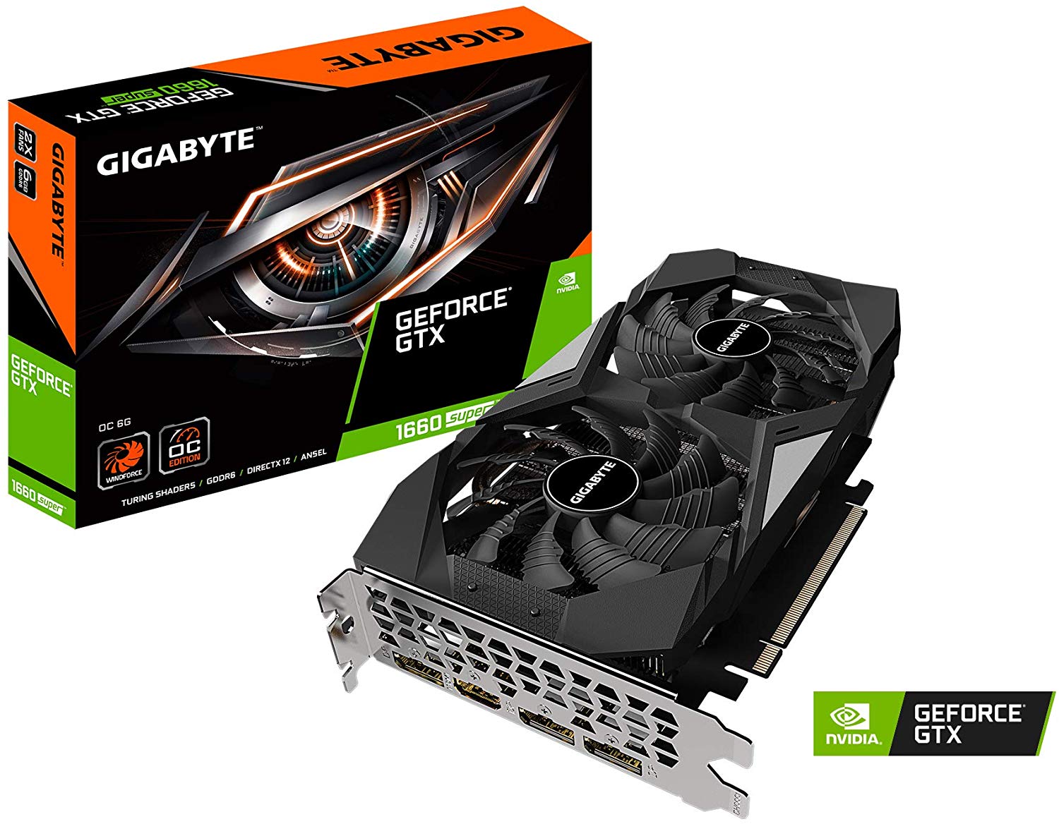 Gigabyte NVIDIA GeForce GTX 1660 Super OC 6G Madisel