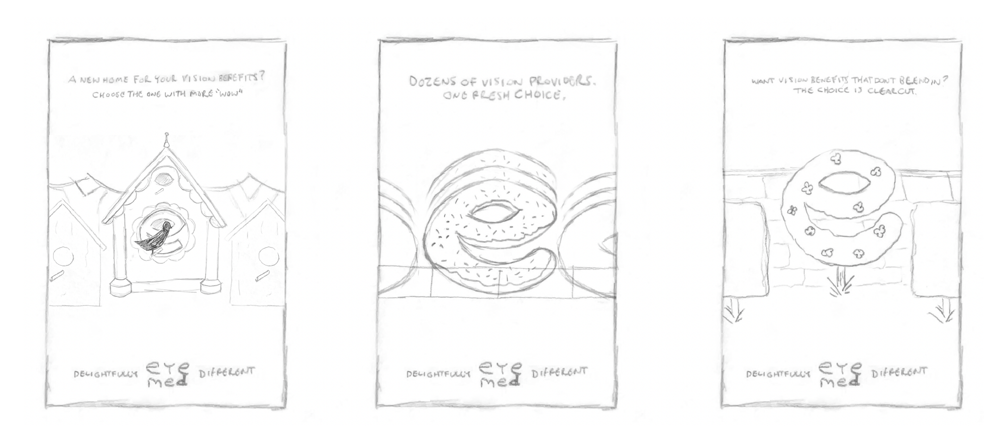 EyeMed Delightfully Different B2B Campaign Madison Design Group