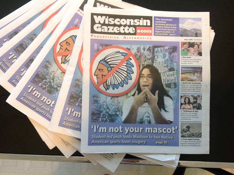 After Nine Years, Progressive Alternative Newspaper Wisconsin Gazette