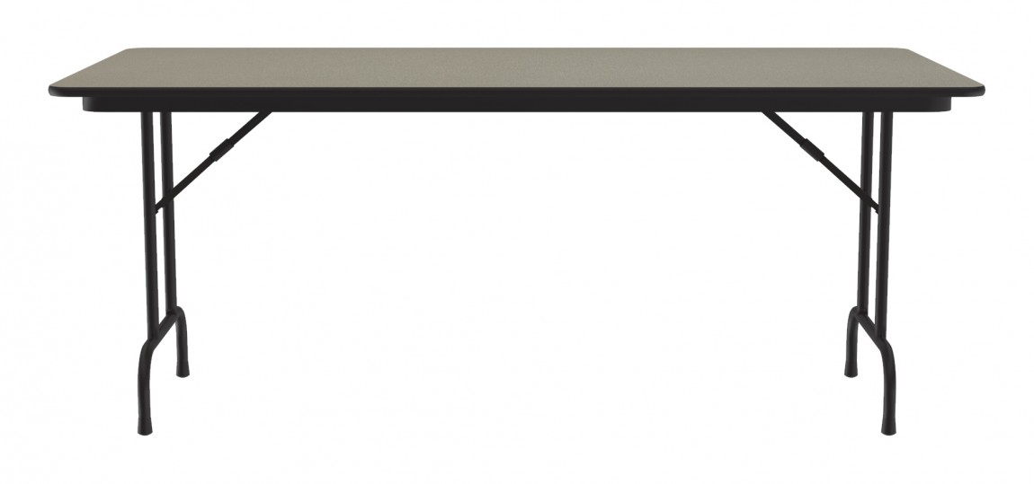 Savannah Sand Rectangular Folding Table Deluxe HighPressure by Correll