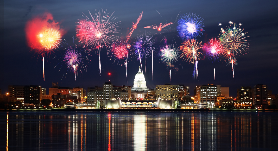 4th of July Fireworks in the Madison Area 2019