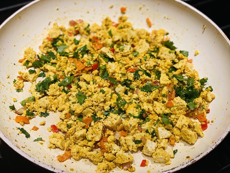 Tofu Scramble Maditative Vegan