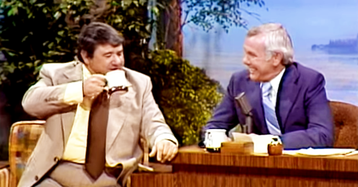 Buddy Hackett drops in on Johnny Carson, and I almost died laughing