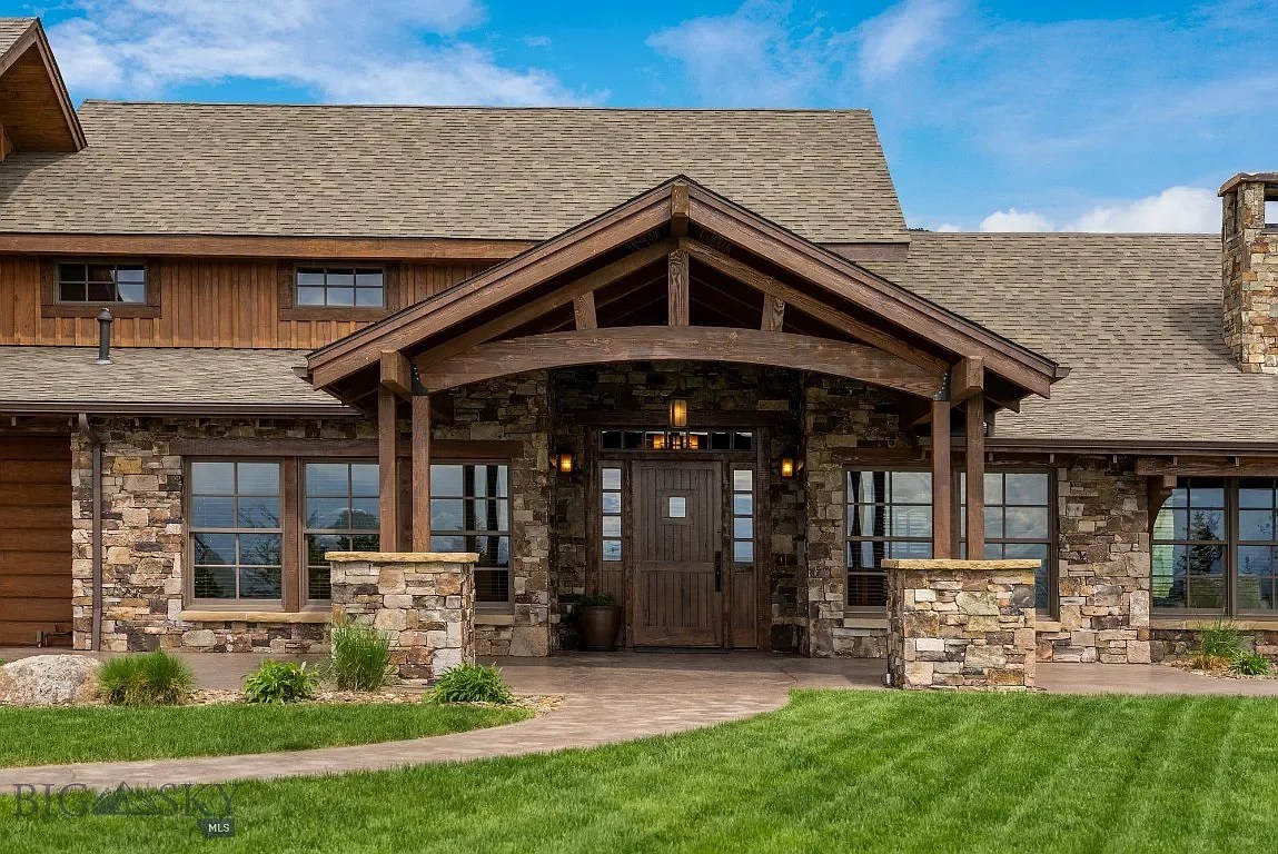  3.9 Million Waterfront Cabin in Bozeman, Montana