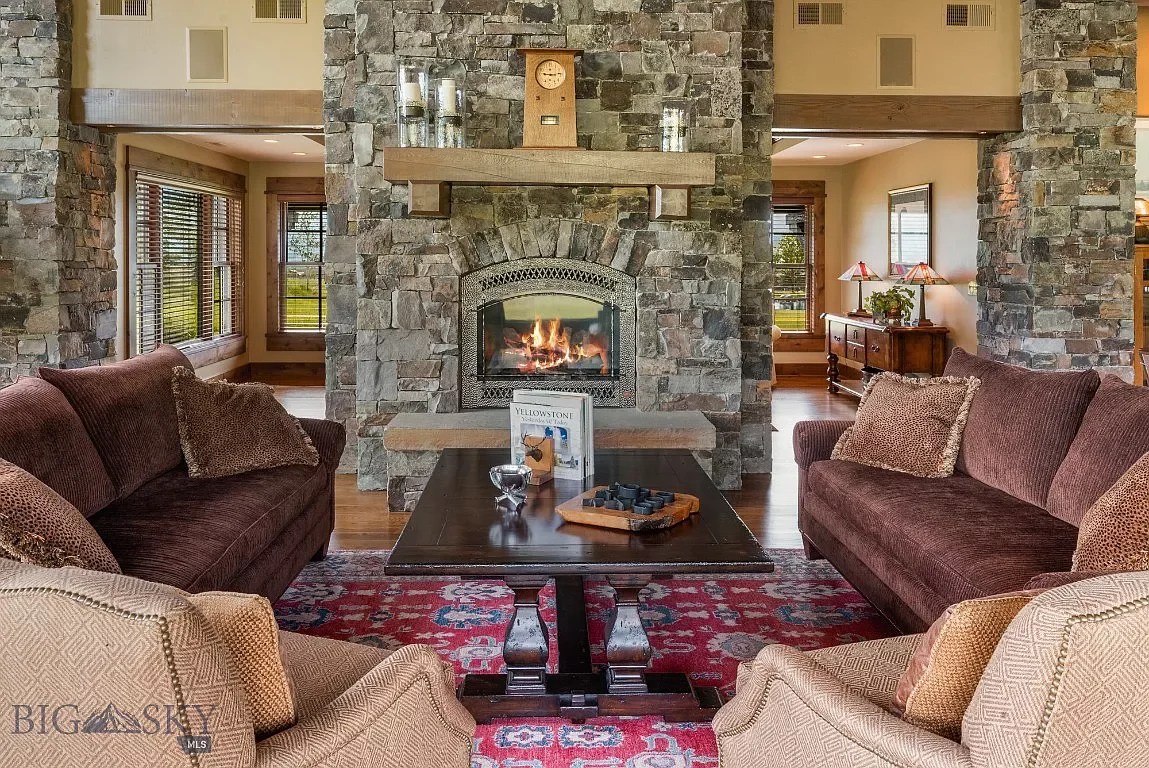  3.9 Million Waterfront Cabin in Bozeman, Montana