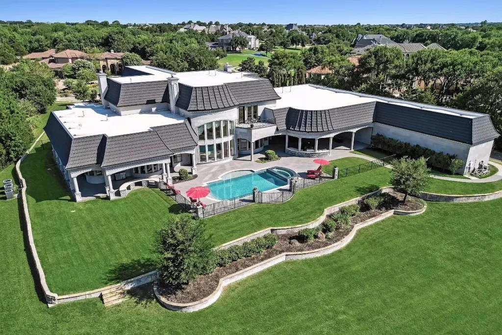 The FrenchInspired Masterpiece 1752 Bison Meadow Lane, Heath, TX Mad Mansions