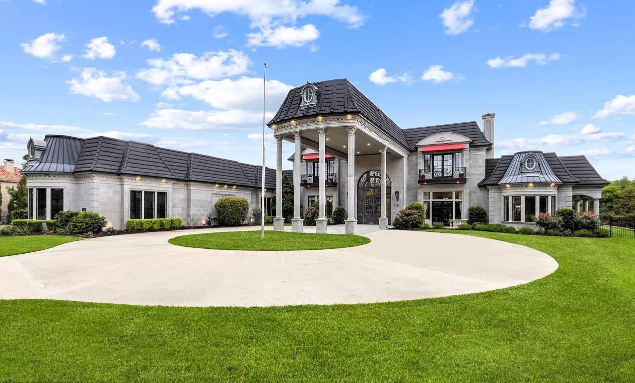 The FrenchInspired Masterpiece 1752 Bison Meadow Lane, Heath, TX Mad Mansions