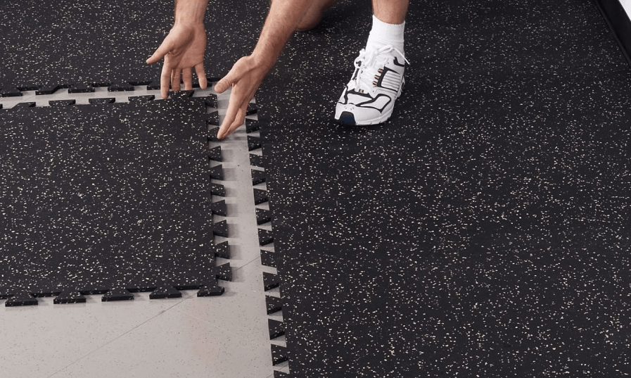 Interlocking Rubber Tiles Rubber Tiles for Gym