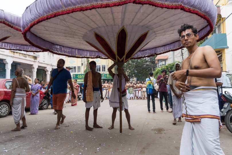 Temple Umbrella Madras Nalla Madras. A photo blog on Madras, that is Chennai