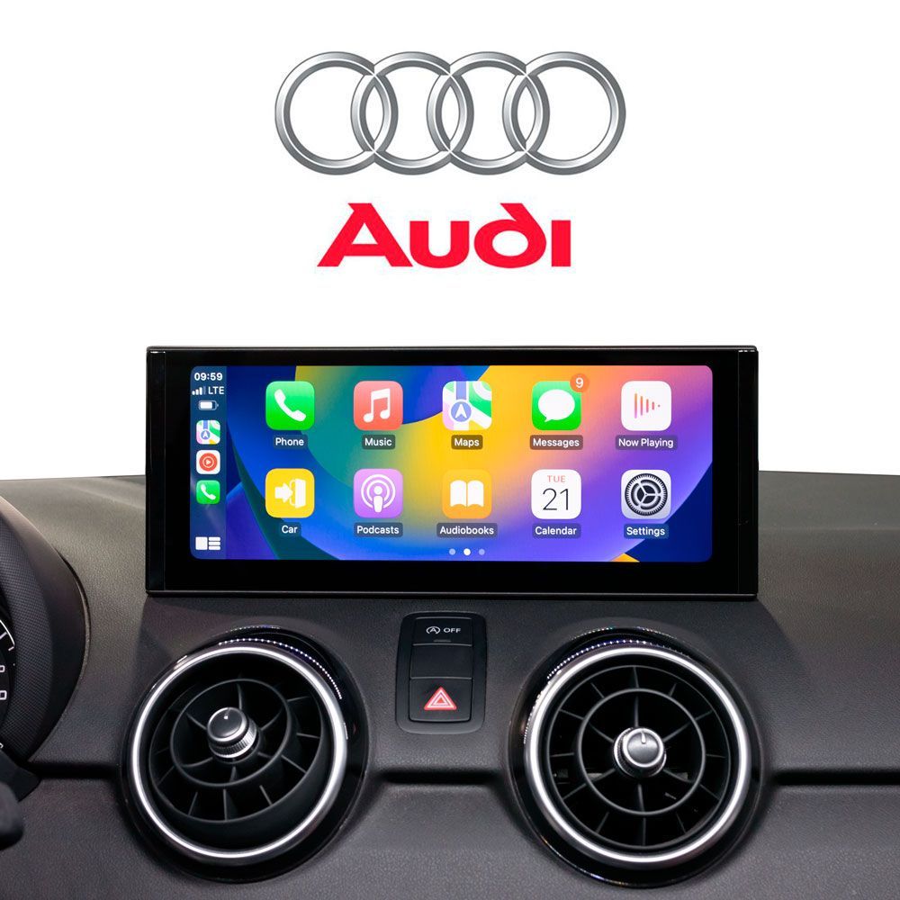 Pantalla específica táctil Audi A1 con Carplay Android Auto