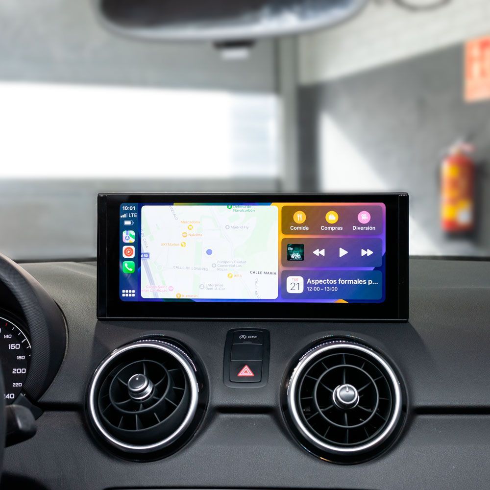 Pantalla específica táctil Audi A1 con Carplay Android Auto