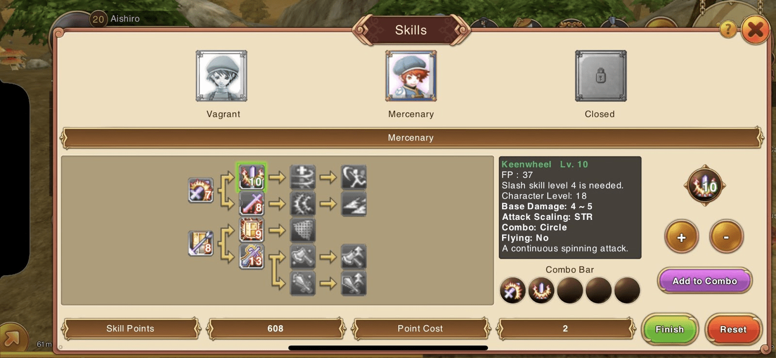 Mobile interface Madrigal Inside Flyff Universe Wiki