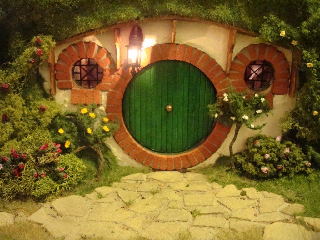 My Hand Made Hobbit Hole Bag End from Lord of the Rings