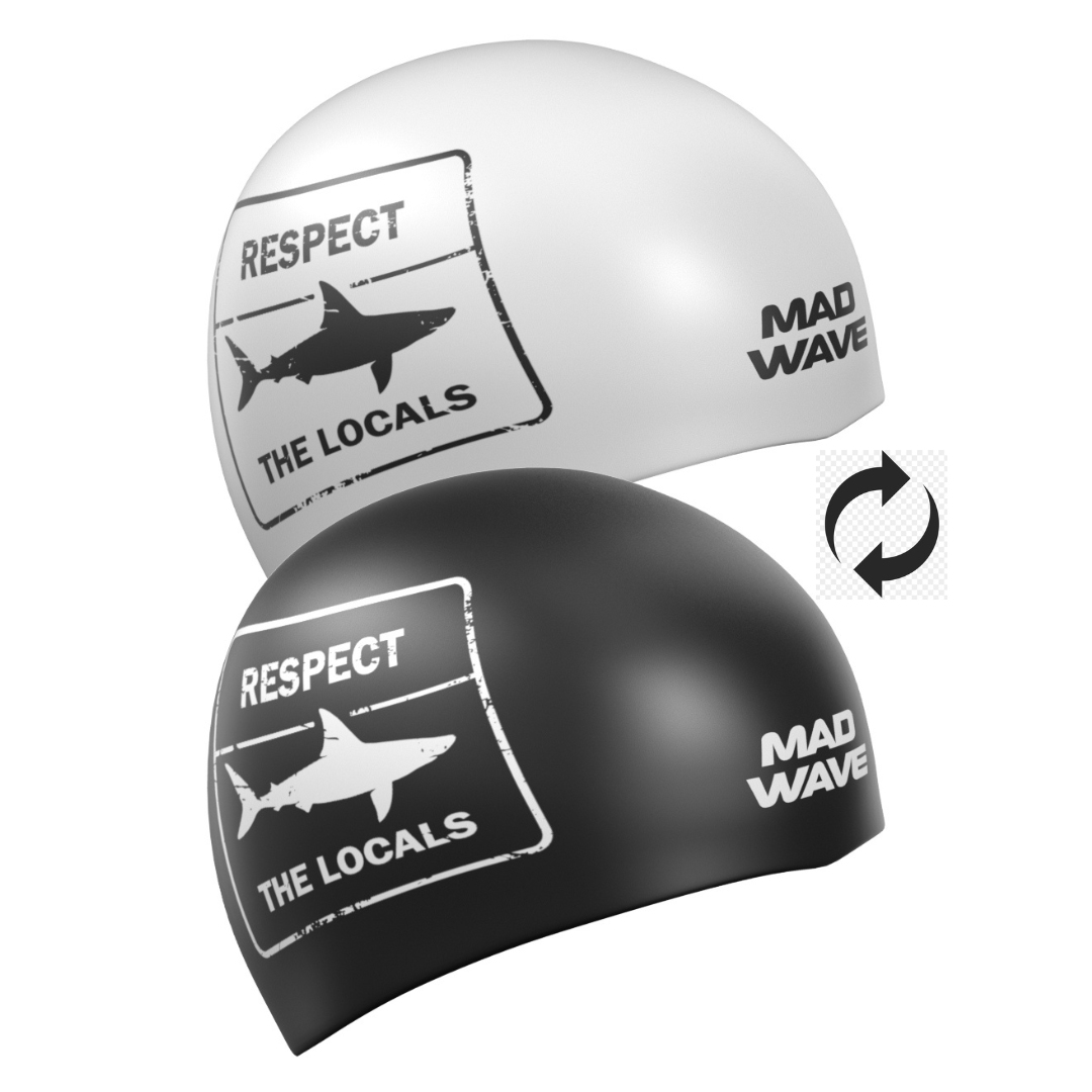 Mad Wave Reversible Silicone Swim Cap MadWave Singapore