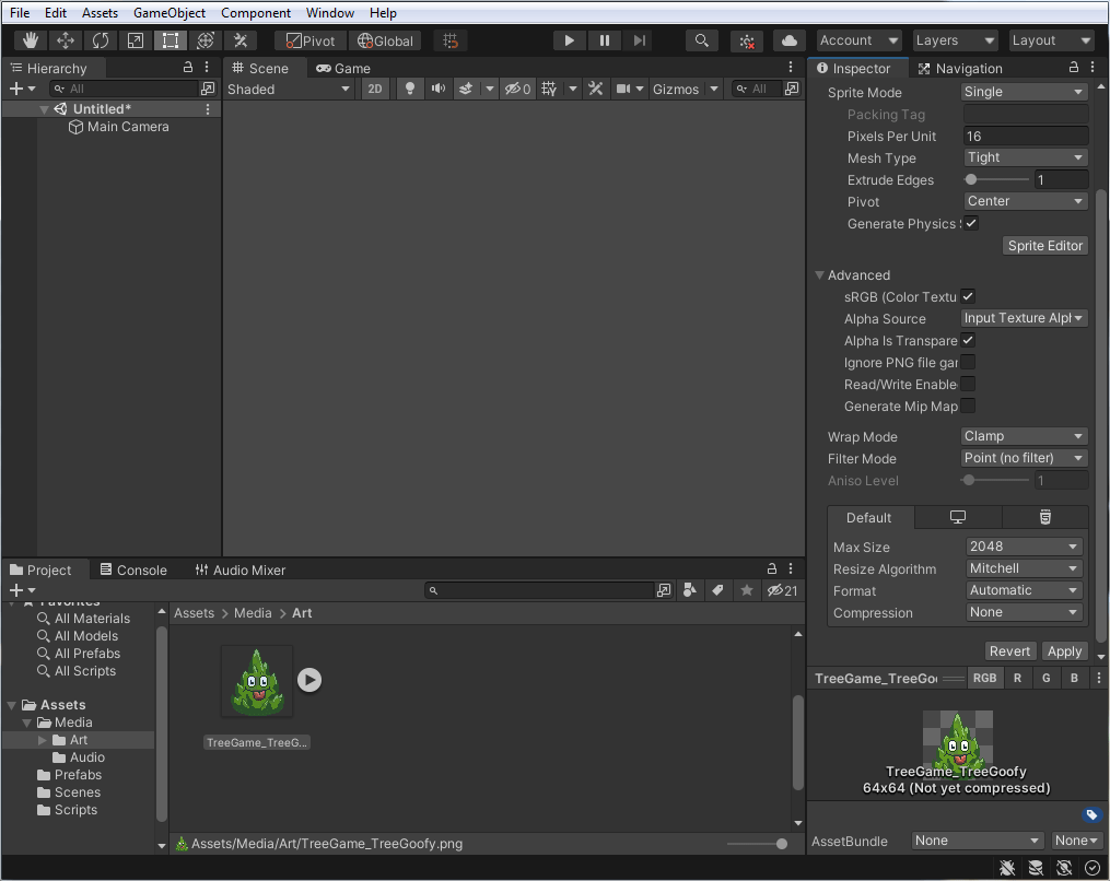 Unity Interface Tutorial