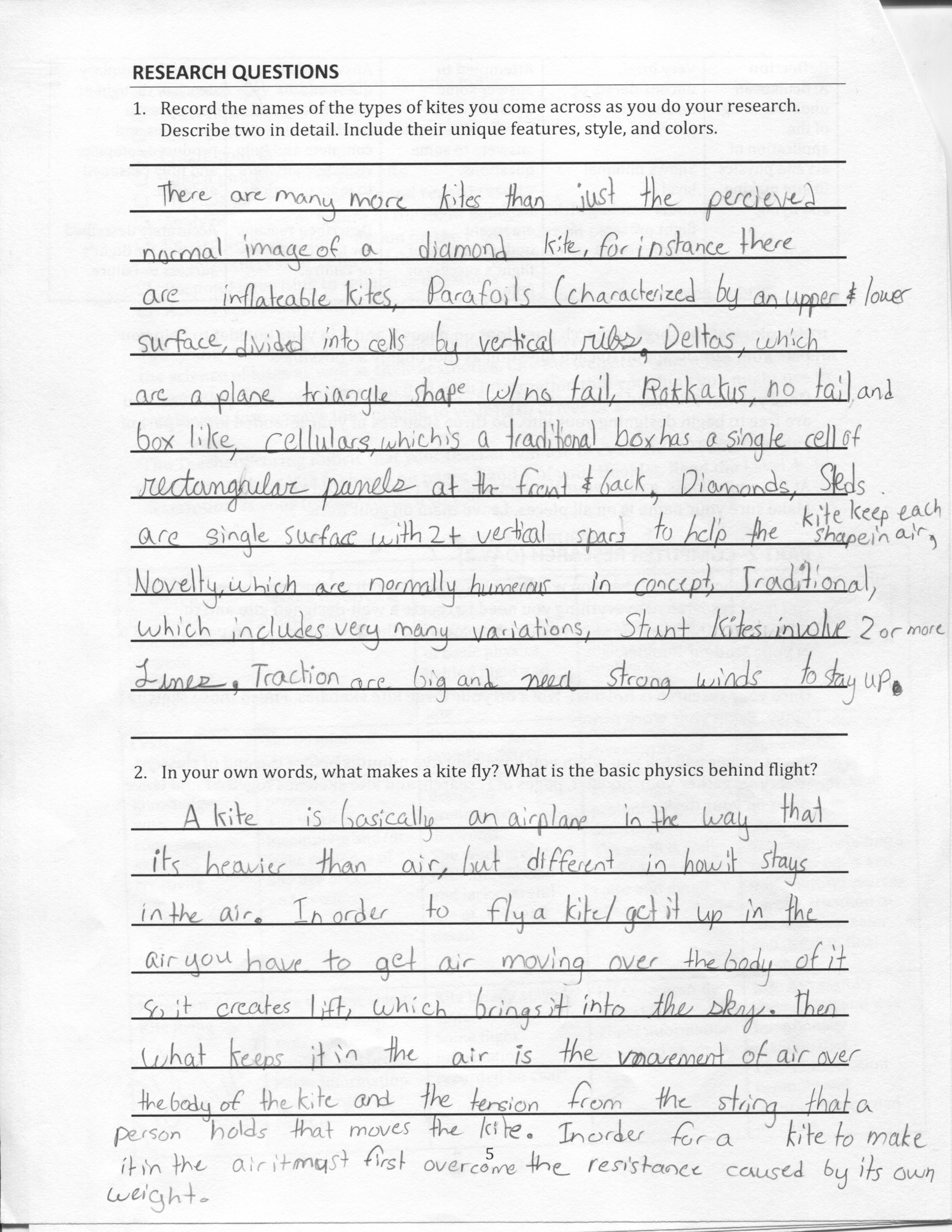 Create and Fly a Kite MAEIA Michigan Arts Education Instruction & Assessment