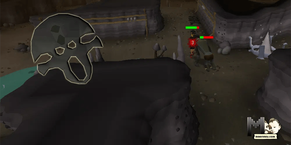 Behind OSRS’ Perdu (the lost items retrieval NPC) maenmiu
