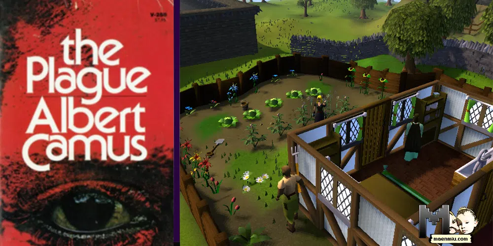 OSRS vs IRL Plague City vs Camus’ The Plague maenmiu