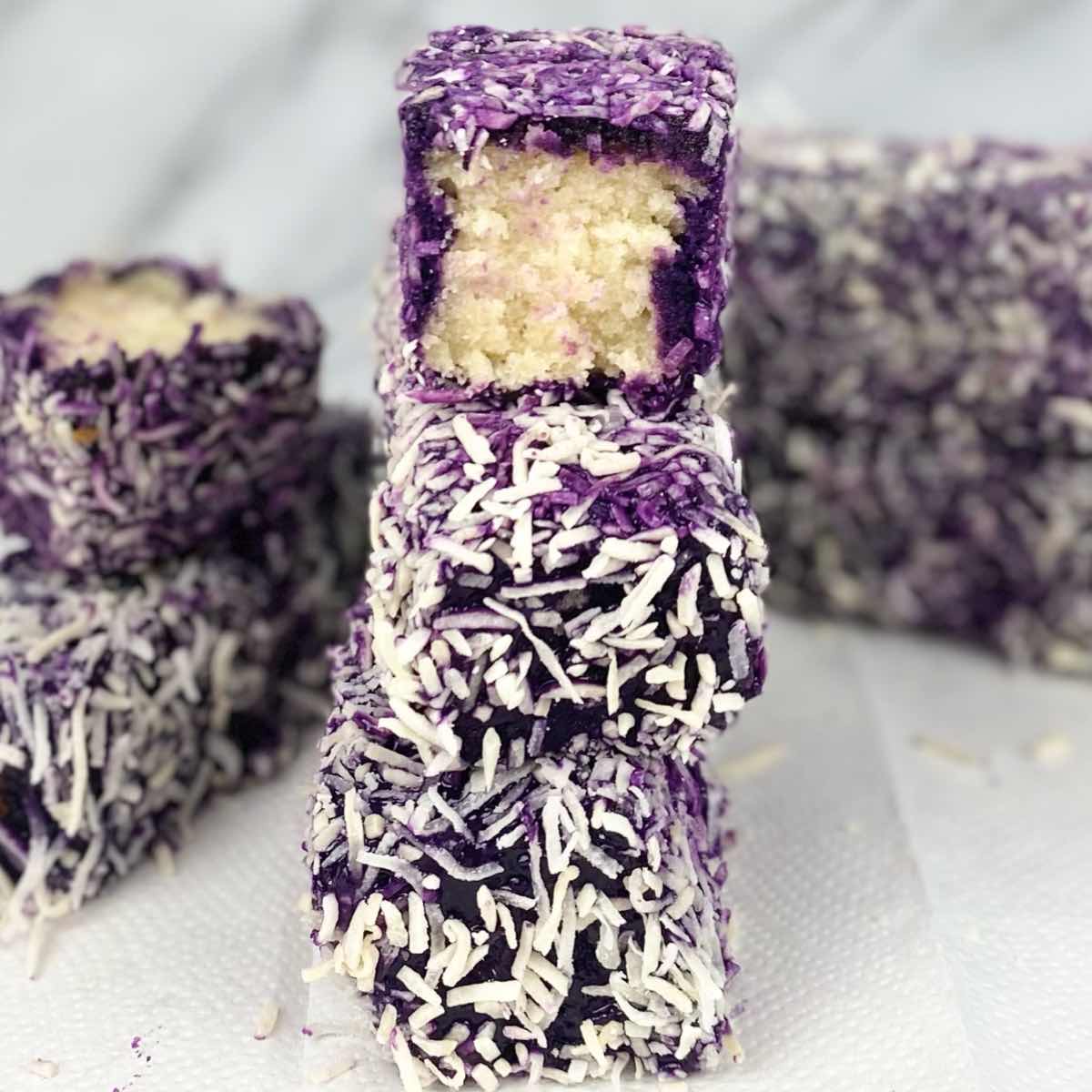 Ube Bars Mae Serves You Food