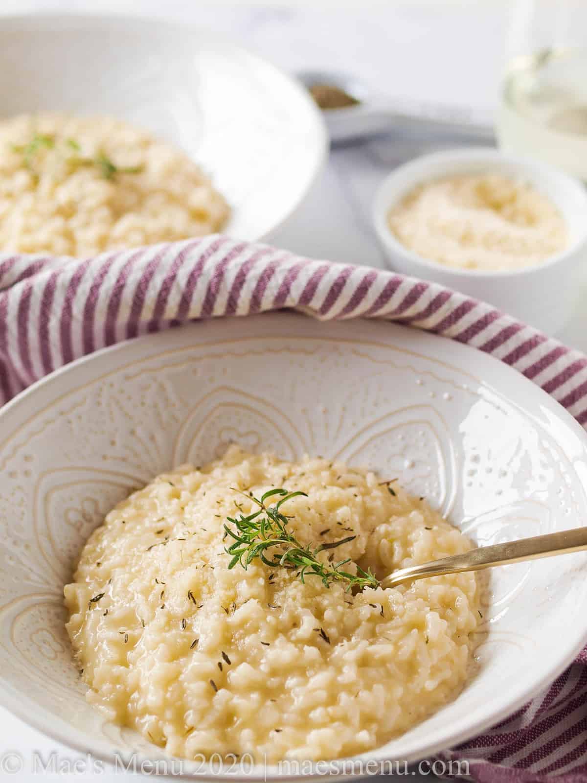 Instant Pot Risotto Mae's Menu