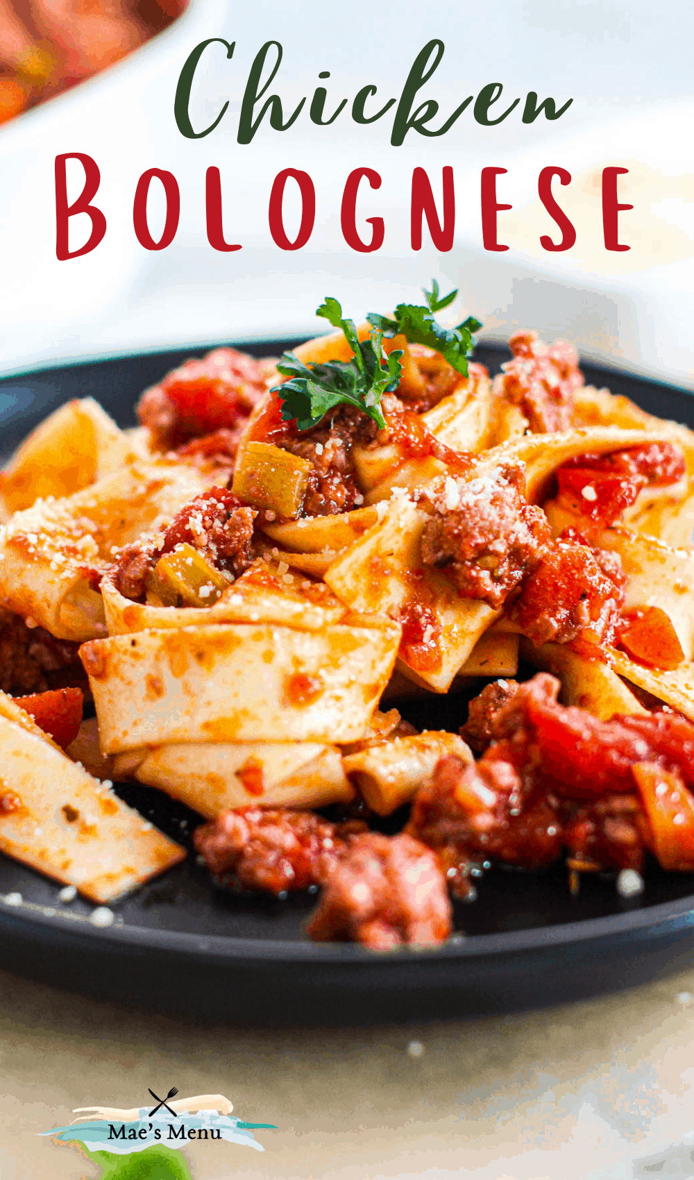 Chicken Bolognese Story Mae's Menu