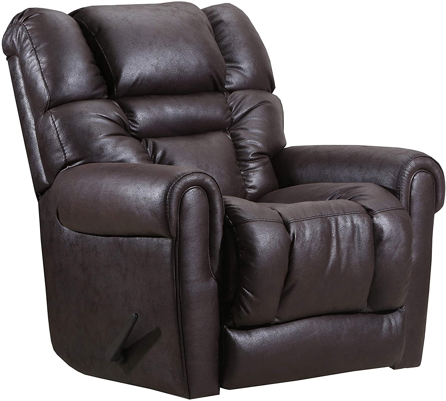 Lane Home Furnishings 4210 Gatlin Cocoa Rocker Recliner Mattress and