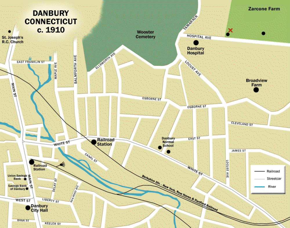 Danbury Hospital Map