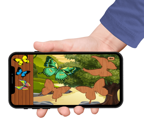 Butterfly Learning Games Color Games for Kids Mafooly Apps