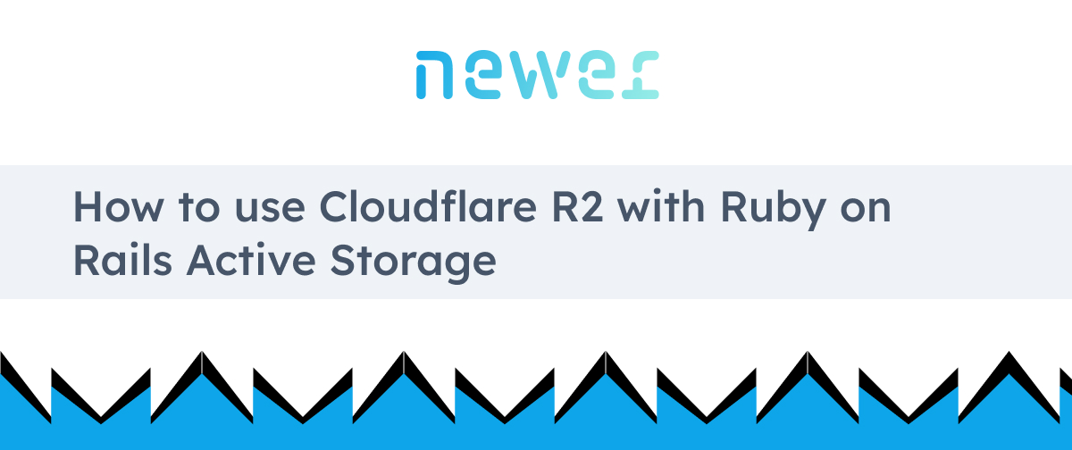 Newer How to use Cloudflare R2 with Ruby on Rails Active Storage