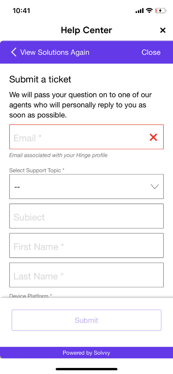 Hinge Customer Service 出会い系の虎