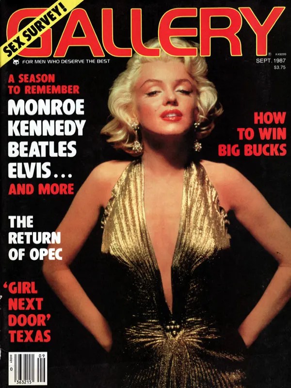 Gallery Magazine September 1987 Magazines Archive