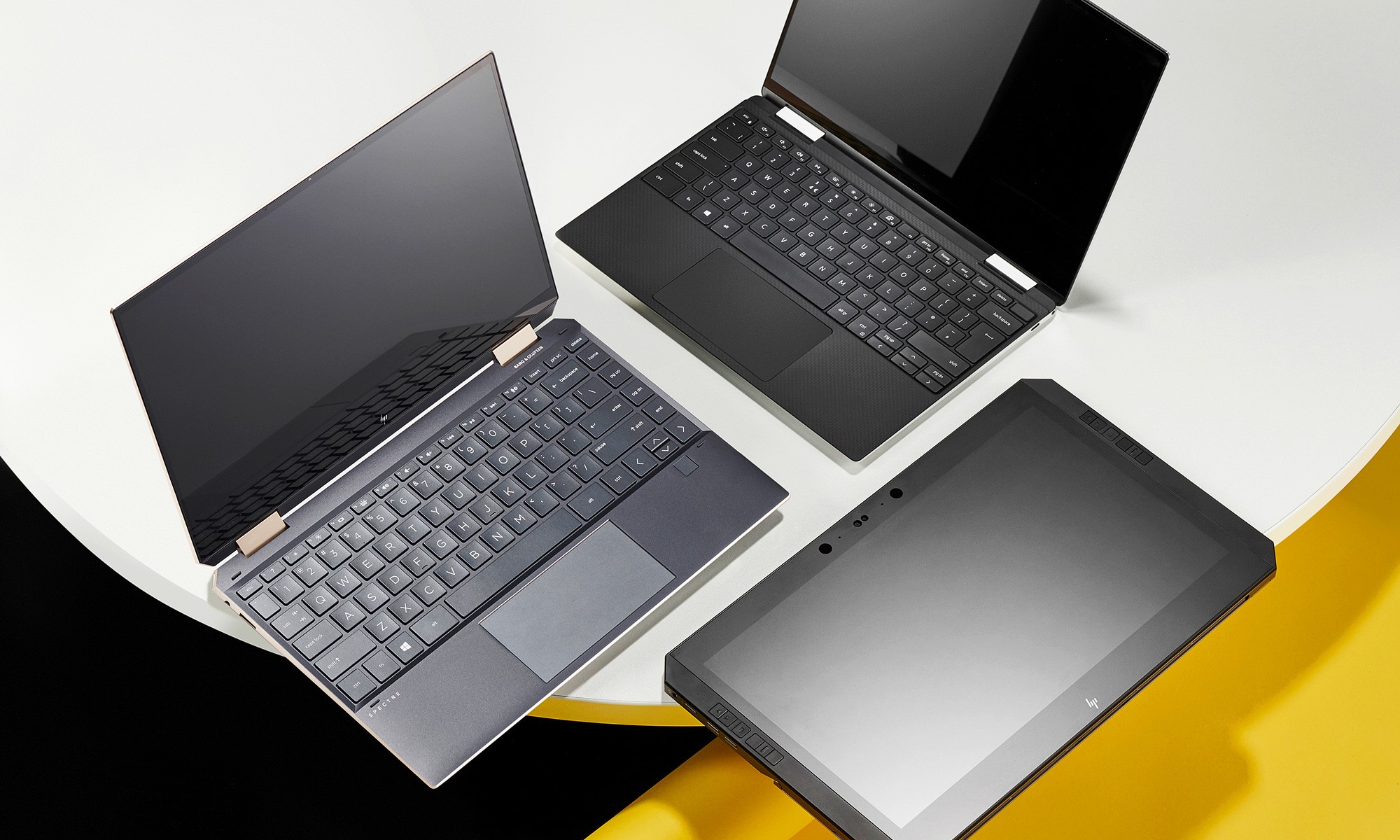 Laptopy 2w1 TEST HP i Dell