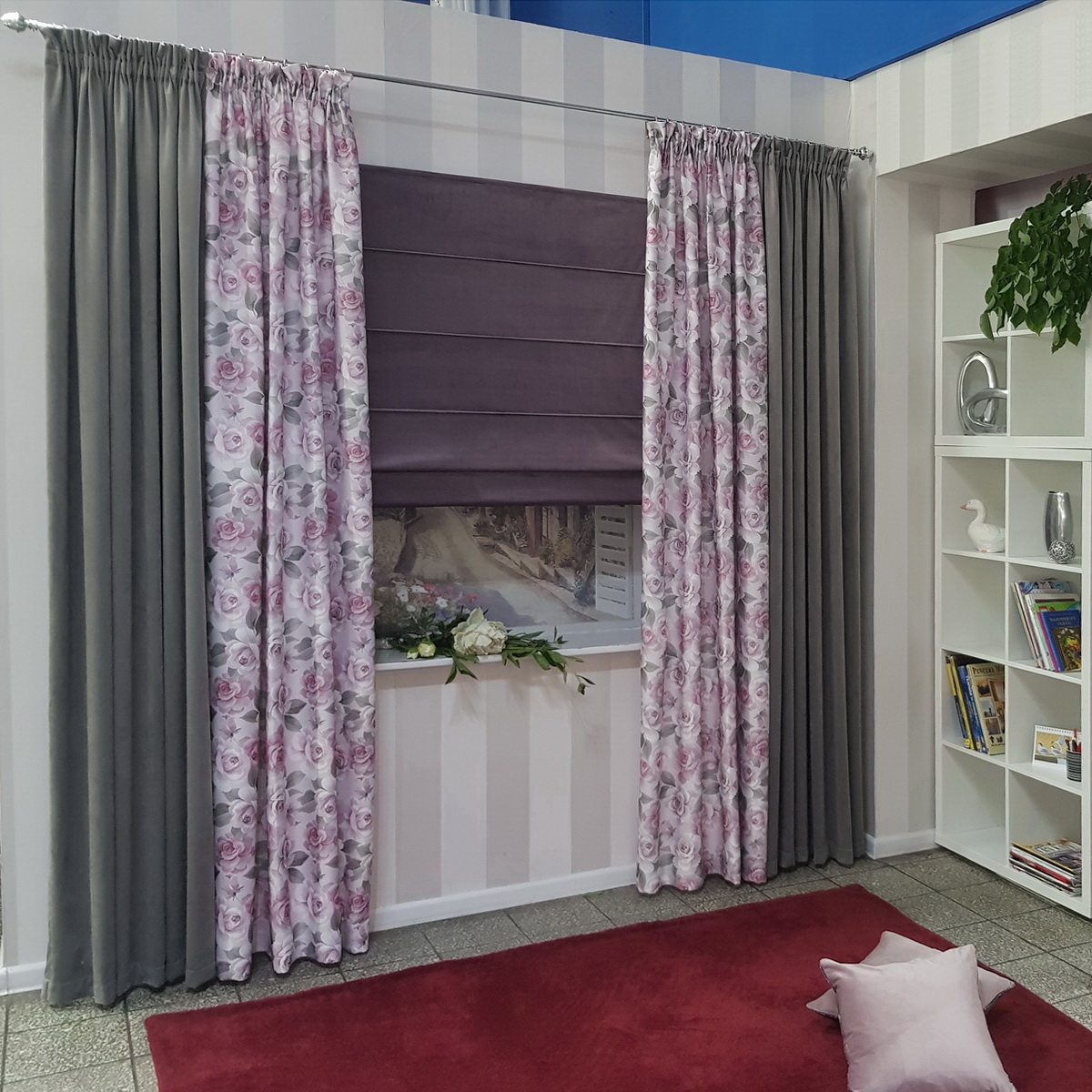 Komplet zasłon do salonu G/165/2019 w rozm. 140x250 cm Magdalena24