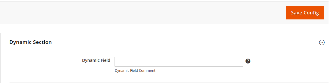 How to Add Dynamic System Configuration Field in Magento 2