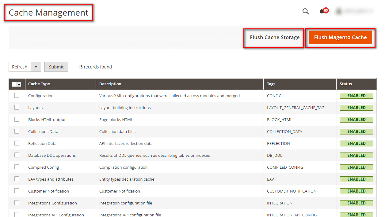Magento 2 What is difference between Cache Clean & Cache Flush?