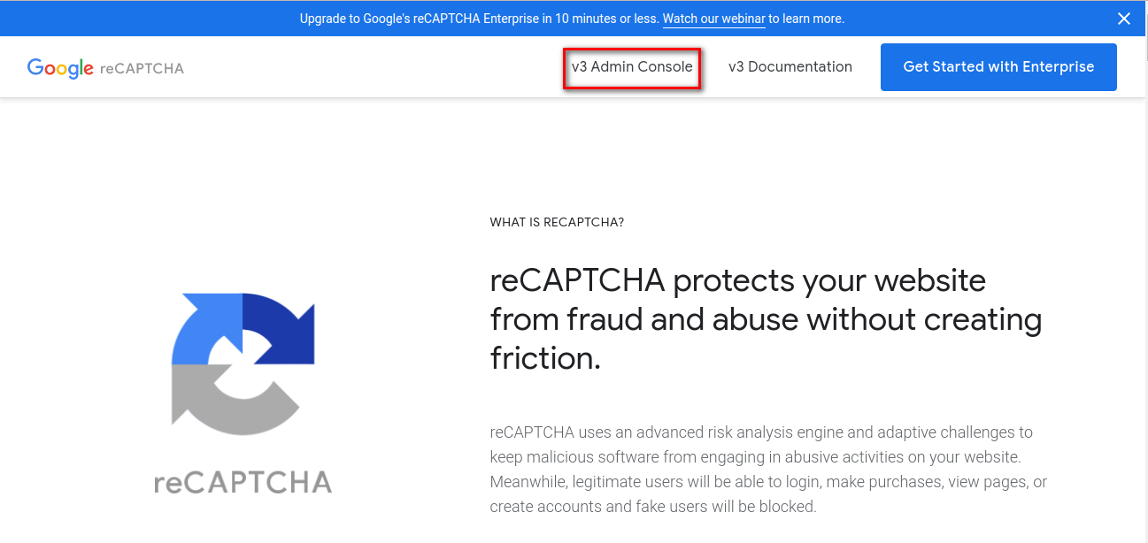 Generate reCAPTCHA Key Magento 2 Mobile OTP Login Pro Extension