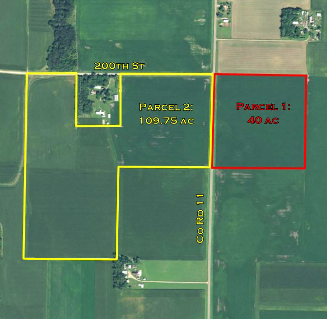 149.75 Ac of Prime Brown Co. Farm Land Mages Land Company & Auction