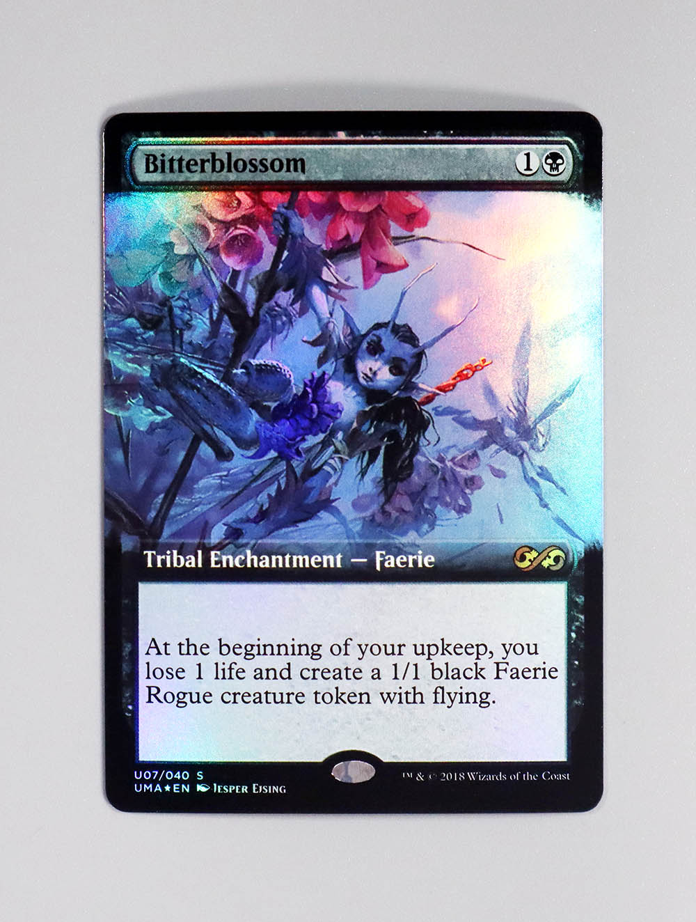 Bitterblossom Foil from Ultimate Box Topper (PUMA) MTG Proxy magic