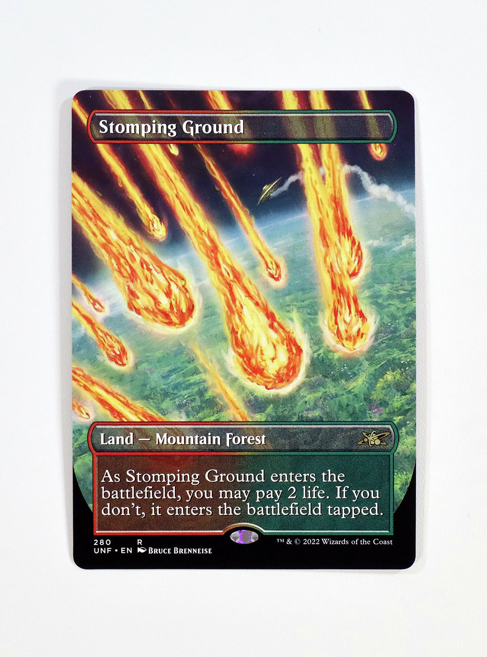 Stomping Ground holo from Unfinity (UNF) MTG Proxy magiccardplus