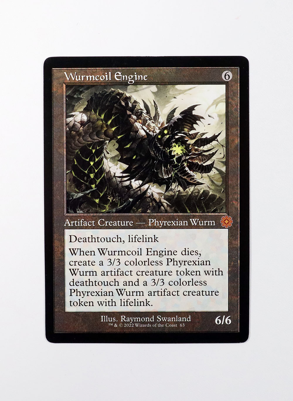 Wurmcoil Engine #63 from The Brothers' War Retro Artifacts (BRR) MTG