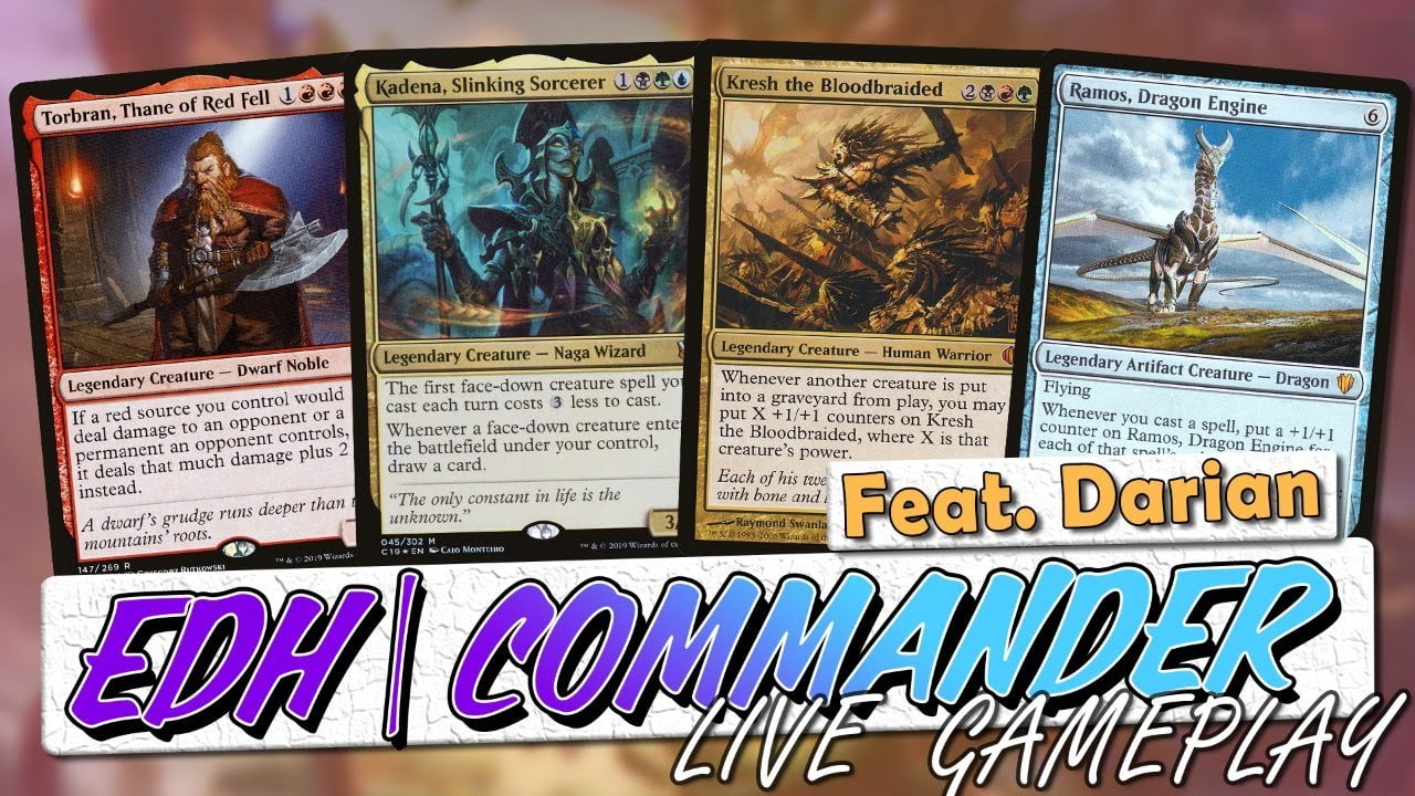 WNL 40 Live Commander Gameplay MTG EDH Magic The Gathering