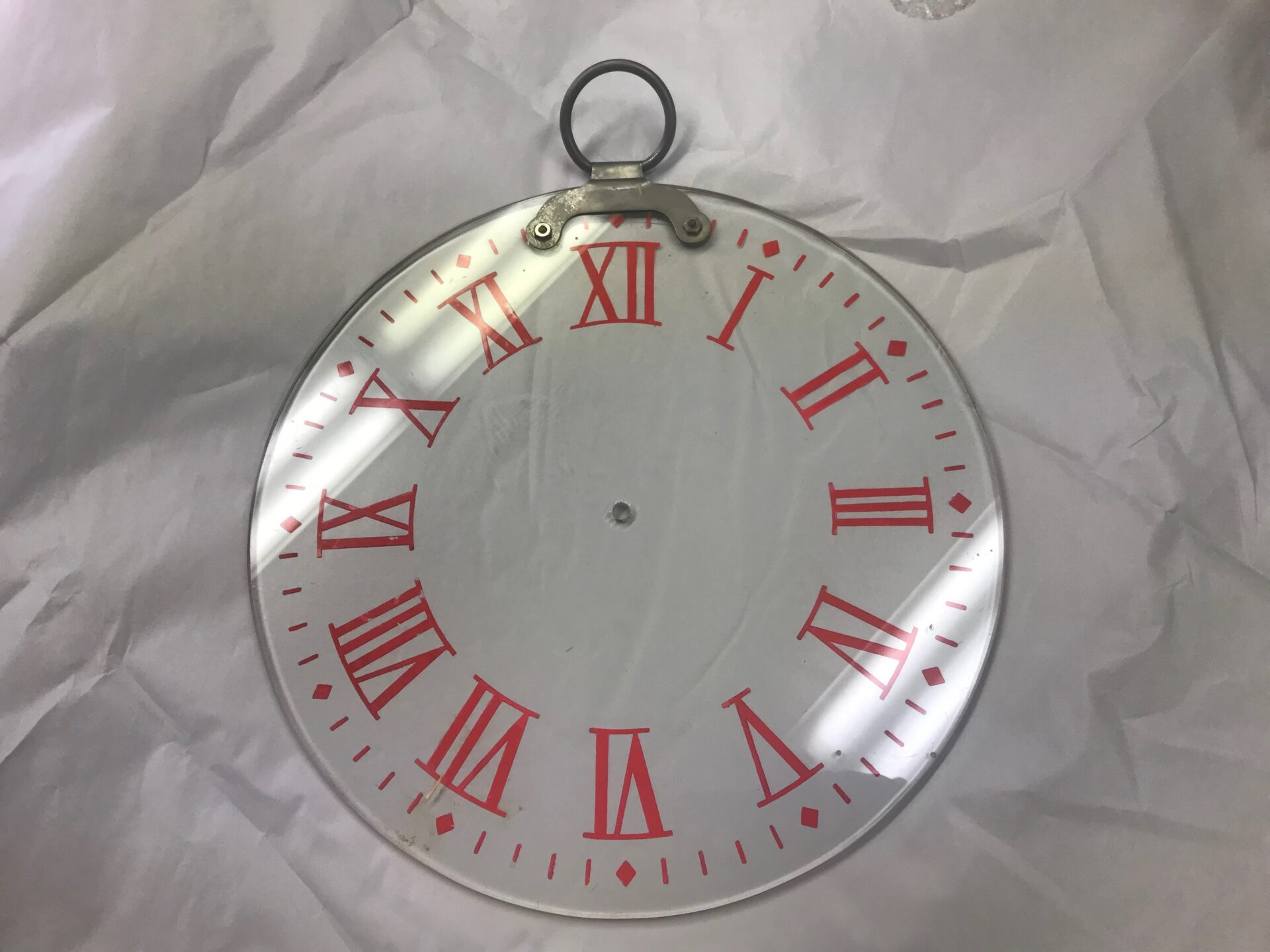 Glass Vintage Magic Clock Face Magic Props & Illusions For Rent