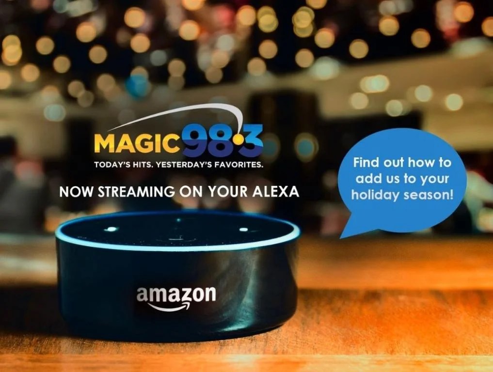 Listen To Magic 98.3 At Home With Alexa
